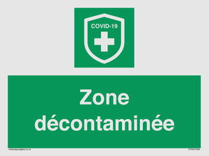 (FR)SH7038: Zone décontaminée