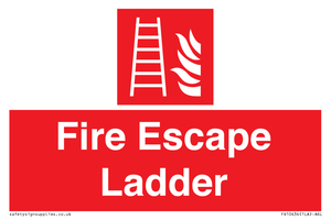 FV10434: Fire Escape Ladder