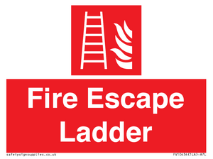 FV10434: Fire Escape Ladder