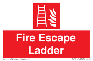 FV10434: Fire Escape Ladder