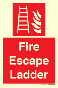 FV10434: Fire Escape Ladder
