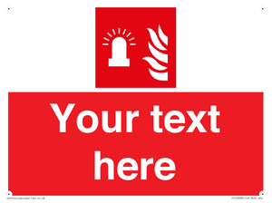 FV10638: Custom Fire: Fire alarm flashing light