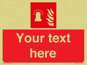 FV10638: Custom Fire: Fire alarm flashing light