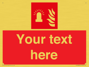 FV10638: Custom Fire: Fire alarm flashing light