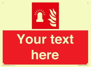 FV10638: Custom Fire: Fire alarm flashing light