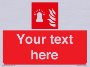 FV10638: Custom Fire: Fire alarm flashing light