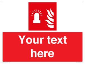 FV10638: Custom Fire: Fire alarm flashing light