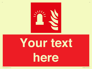 FV10638: Custom Fire: Fire alarm flashing light