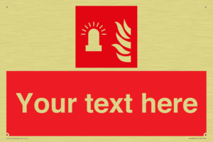 FV10638: Custom Fire: Fire alarm flashing light