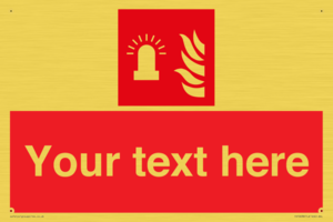 FV10638: Custom Fire: Fire alarm flashing light