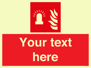 FV10638: Custom Fire: Fire alarm flashing light