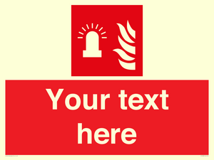 FV10638: Custom Fire: Fire alarm flashing light