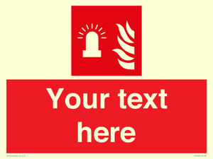 FV10638: Custom Fire: Fire alarm flashing light