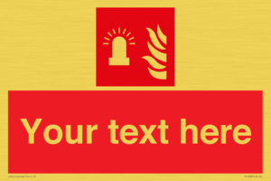 FV10638: Custom Fire: Fire alarm flashing light