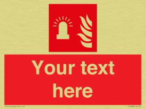 FV10638: Custom Fire: Fire alarm flashing light