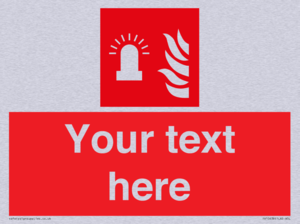 FV10638: Custom Fire: Fire alarm flashing light