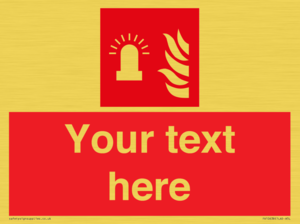 FV10638: Custom Fire: Fire alarm flashing light