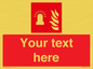FV10638: Custom Fire: Fire alarm flashing light