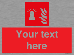 FV10638: Custom Fire: Fire alarm flashing light