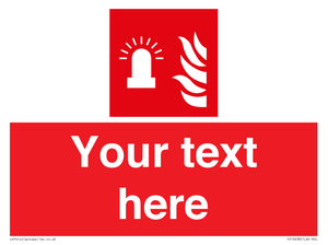 FV10638: Custom Fire: Fire alarm flashing light