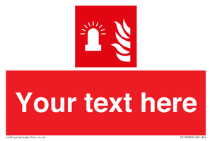 FV10638: Custom Fire: Fire alarm flashing light