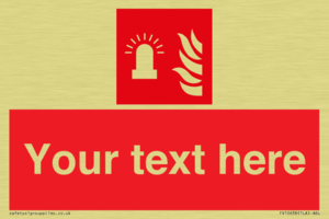 FV10638: Custom Fire: Fire alarm flashing light