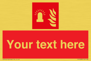 FV10638: Custom Fire: Fire alarm flashing light