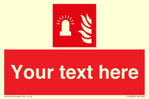 FV10638: Custom Fire: Fire alarm flashing light