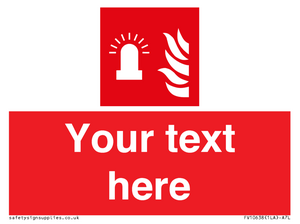 FV10638: Custom Fire: Fire alarm flashing light