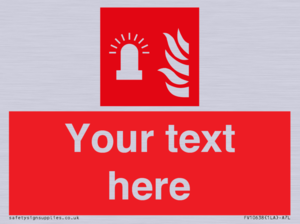 FV10638: Custom Fire: Fire alarm flashing light