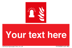 FV10638: Custom Fire: Fire alarm flashing light