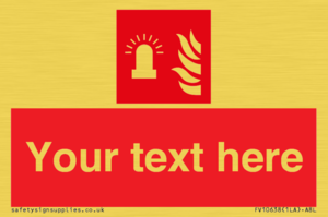 FV10638: Custom Fire: Fire alarm flashing light