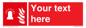 FV10638: Custom Fire: Fire alarm flashing light