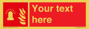 FV10638: Custom Fire: Fire alarm flashing light