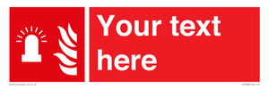 FV10638: Custom Fire: Fire alarm flashing light