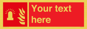 FV10638: Custom Fire: Fire alarm flashing light