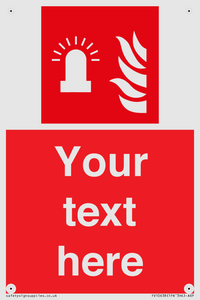 FV10638: Custom Fire: Fire alarm flashing light