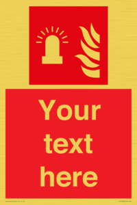 FV10638: Custom Fire: Fire alarm flashing light