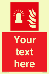 FV10638: Custom Fire: Fire alarm flashing light