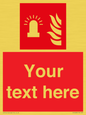 FV10638: Custom Fire: Fire alarm flashing light