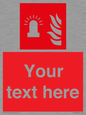 FV10638: Custom Fire: Fire alarm flashing light