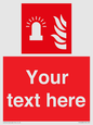 FV10638: Custom Fire: Fire alarm flashing light
