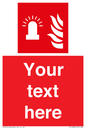 FV10638: Custom Fire: Fire alarm flashing light