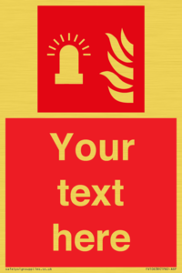 FV10638: Custom Fire: Fire alarm flashing light