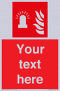 FV10638: Custom Fire: Fire alarm flashing light