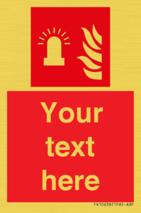 FV10638: Custom Fire: Fire alarm flashing light