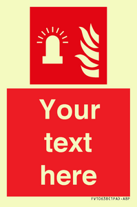 FV10638: Custom Fire: Fire alarm flashing light