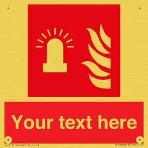 FV10638: Custom Fire: Fire alarm flashing light