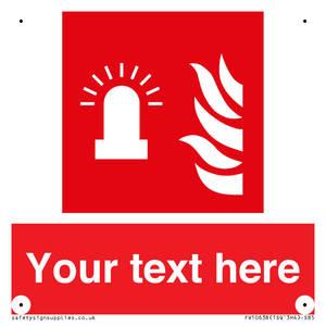 FV10638: Custom Fire: Fire alarm flashing light