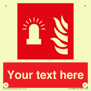 FV10638: Custom Fire: Fire alarm flashing light